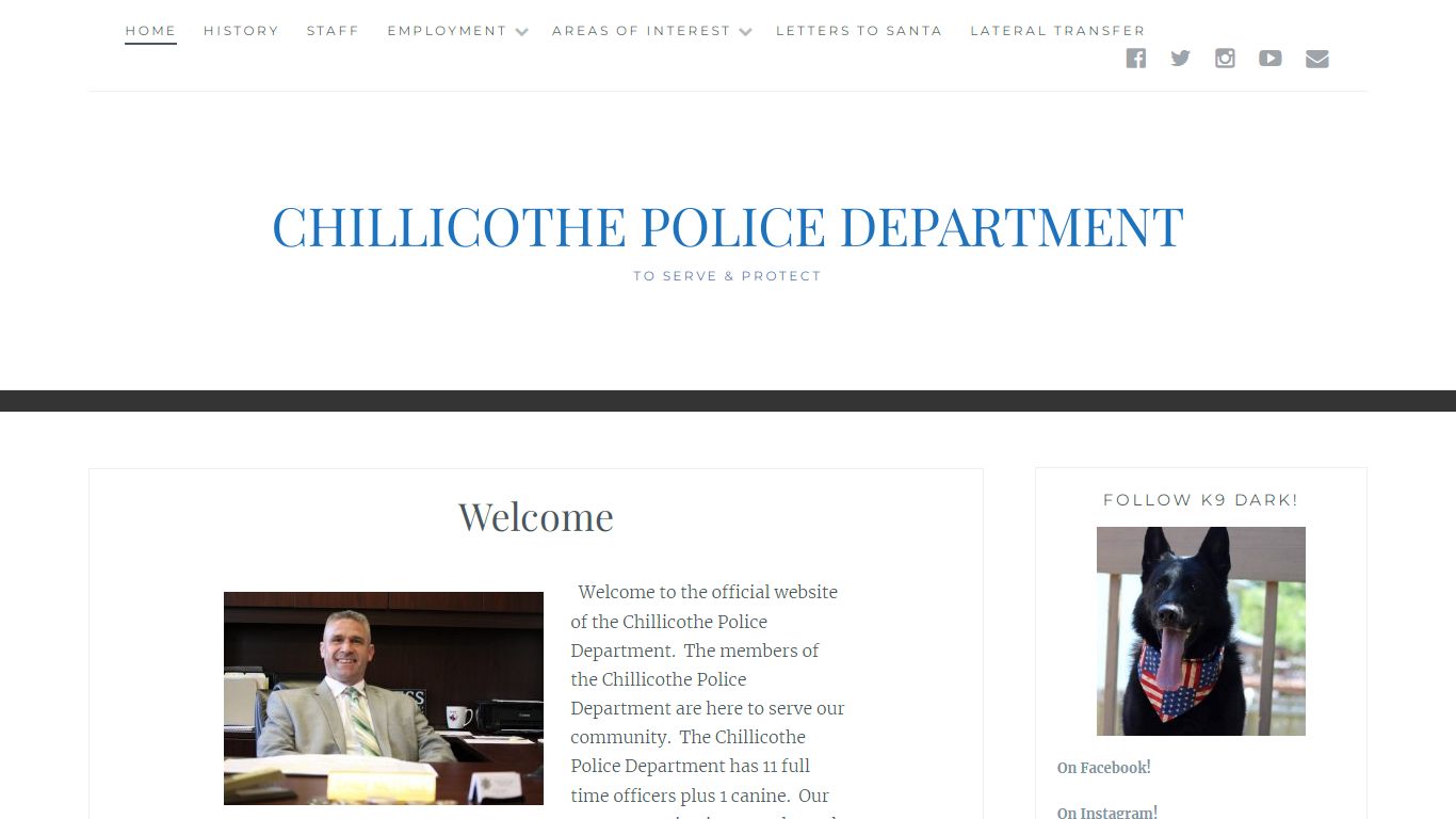 Chillicothe Police Department – To Serve & Protect